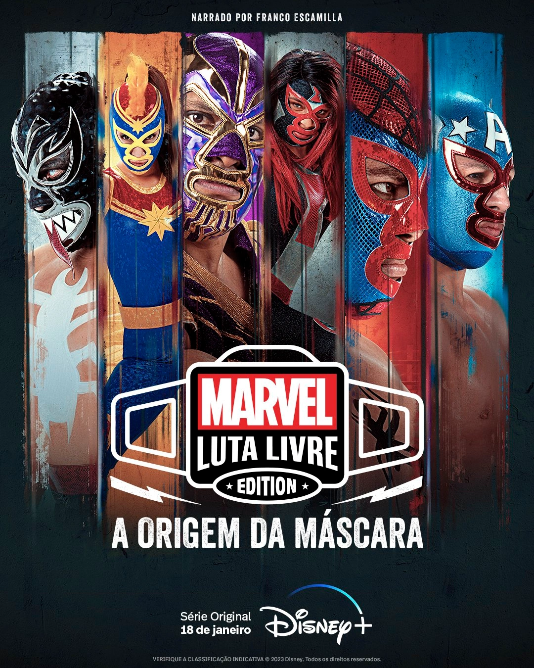 Marvel Luta Livre: A Origem da Máscara (série Disney+) - Marvel Comics -  Forum Cinema em Cena