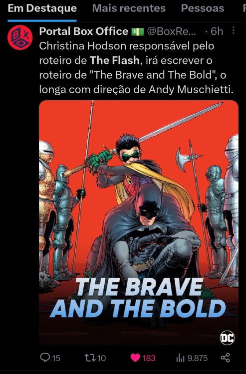 HQ Now - Batman - Os Bravos e Destemidos